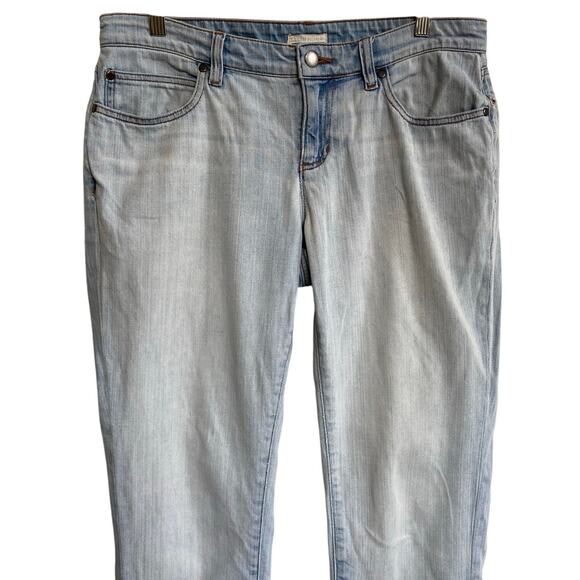 Eileen Fisher Women's Organic Cotton Light Blue Denim Stretch Jeans 4X29 - EUC - Picture 3 of 15